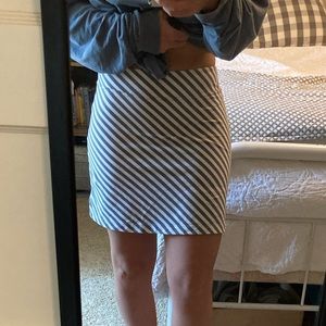 Athleta Striped Athletic Skirt
